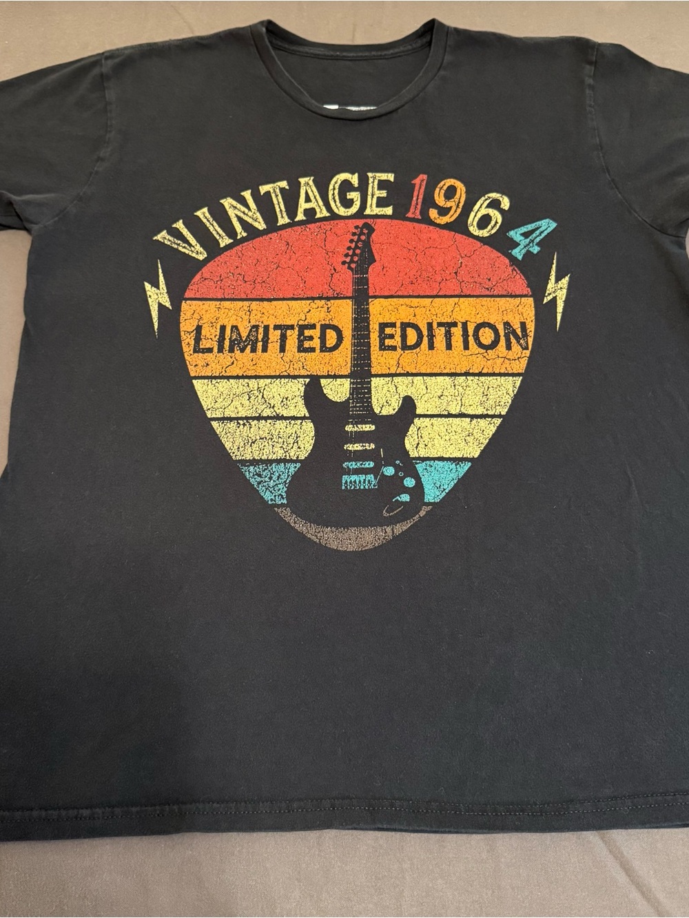 Vintage 1964 'Limited Edition' Black Graphic Tee